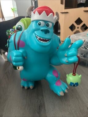 Mike and Sully Christmas Popcorn Bucket